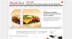 Desktop Screenshot of medclick.com.br