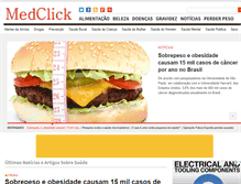 Tablet Screenshot of medclick.com.br